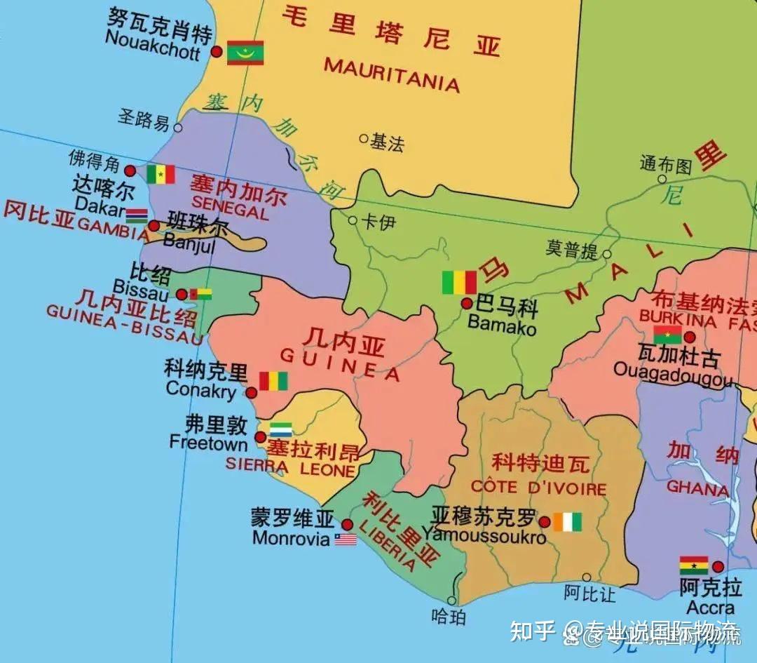 努瓦克肖特地图图片