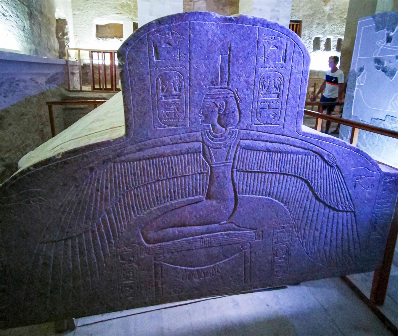 埃及帝王谷法老墓麦伦普塔赫merenptah墓kv8彩绘壁画他是继任拉美西斯