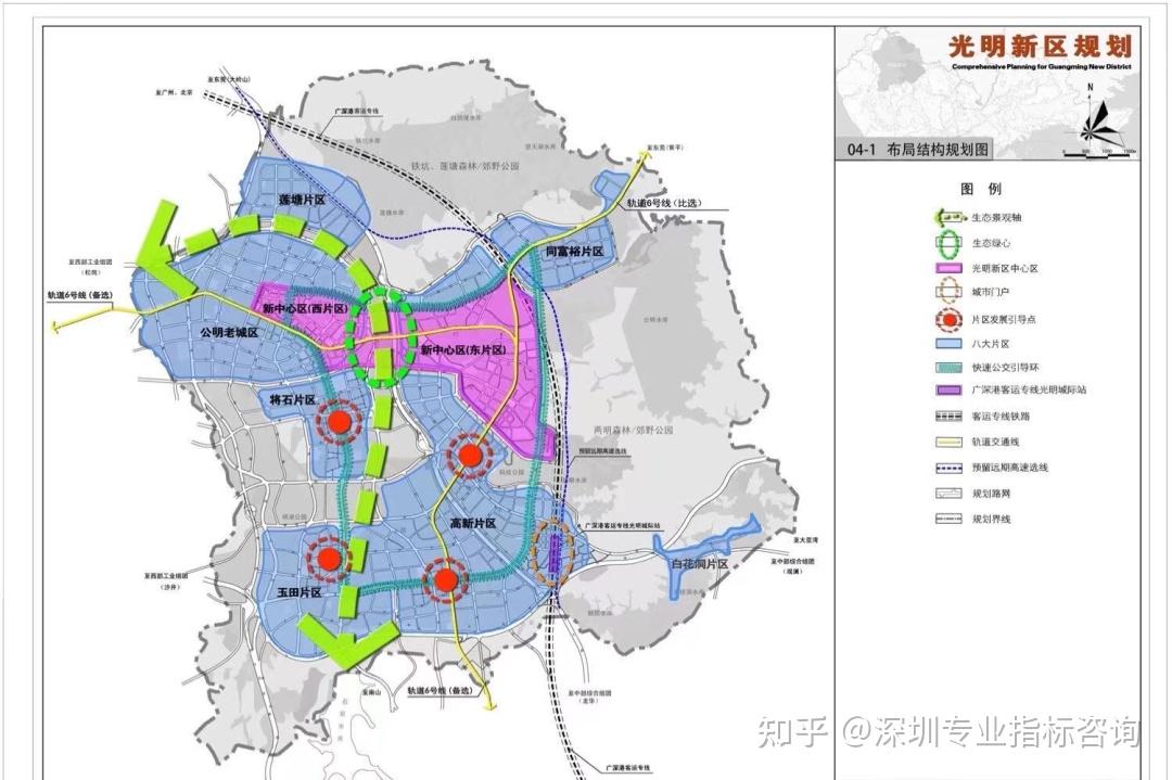 2022深圳市各區規劃圖建議收藏