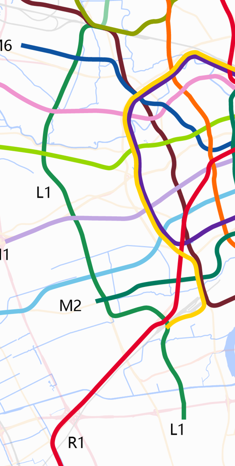 15号地铁线路图上海图片