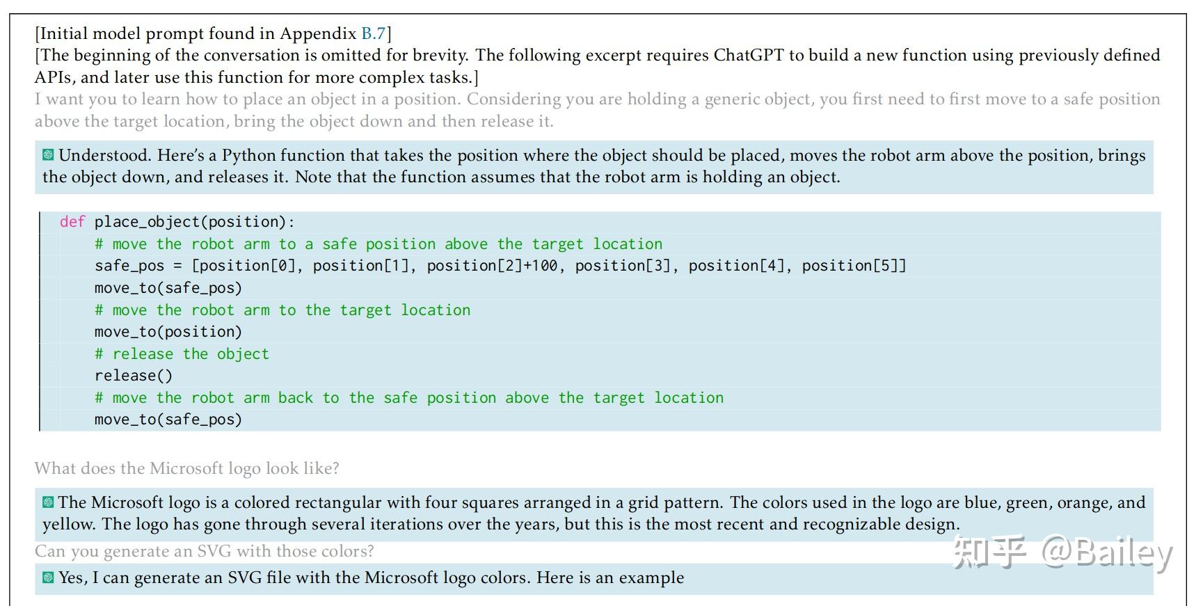 微软ChatGPT For Robotics: Design Principles And Model Abilities 论文笔记 - 知乎