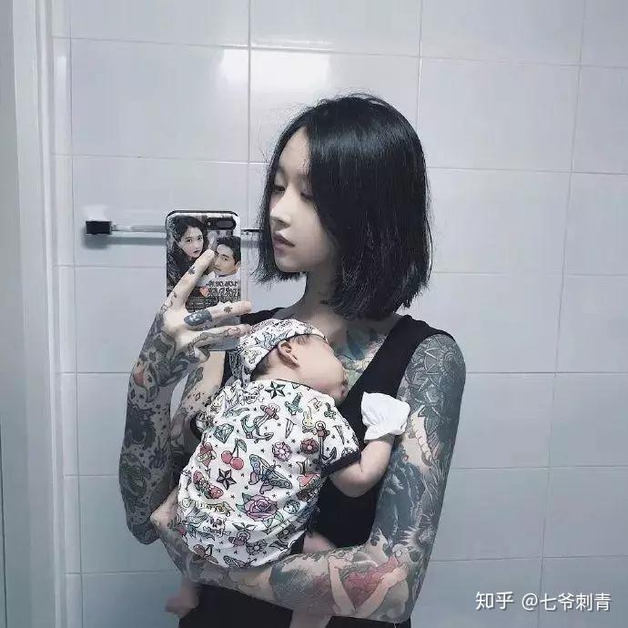 鹰潭纹身,纹身培训,纹身图案,纹身辣妈—是人妻,也是自己 - 知乎