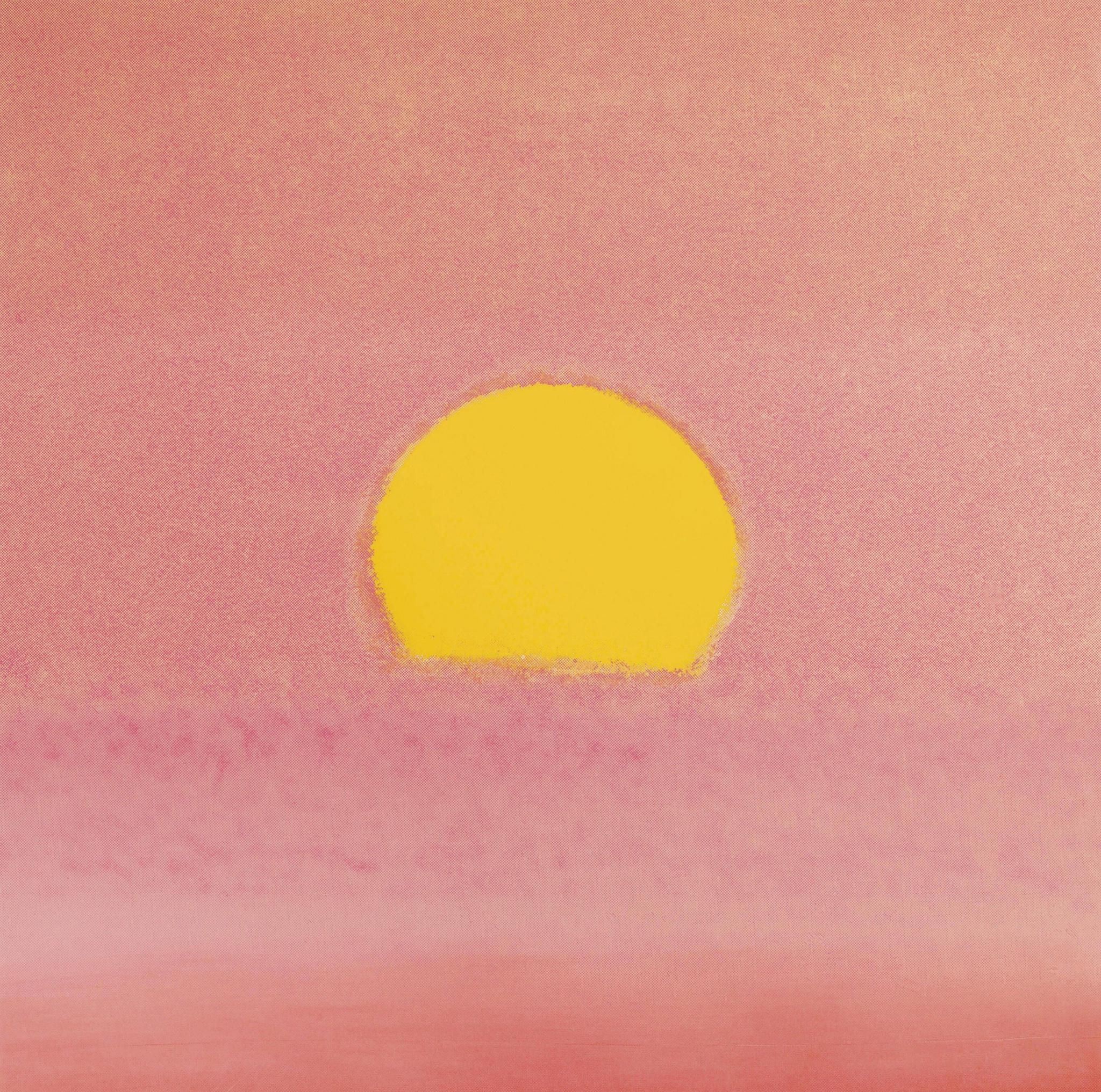 森邻艺趣安迪沃霍尔的472场日落