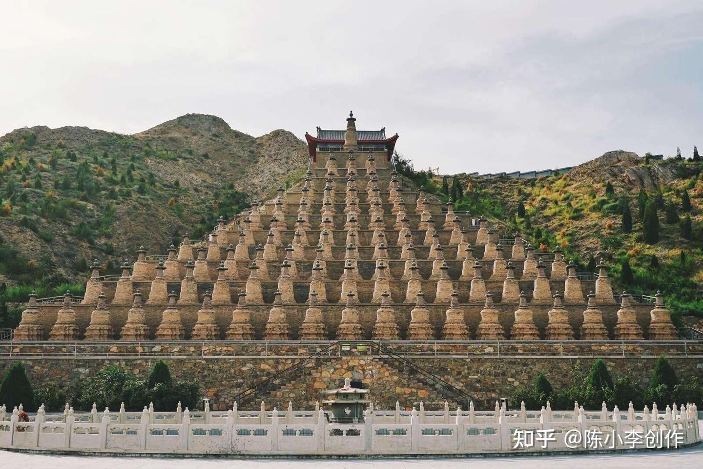 宁夏青铜峡108塔，神秘壮观的佛塔群，隐藏着西夏的历史秘密。 - 知乎