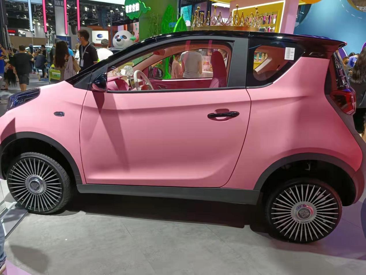 奇瑞概念车小蚂蚁z女王梳妆台版驾到成都车展