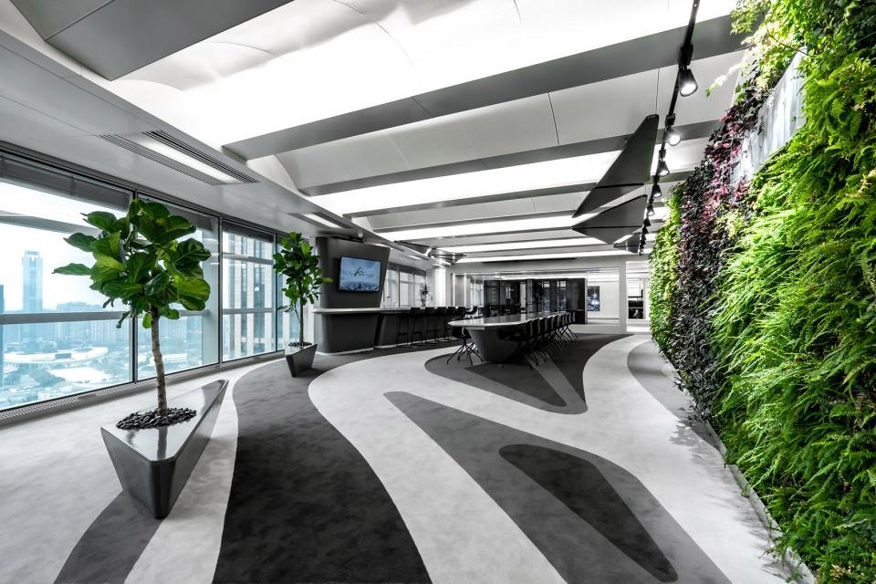 in装修攻略互联网公司办公室装修设计诠释满满的科技感