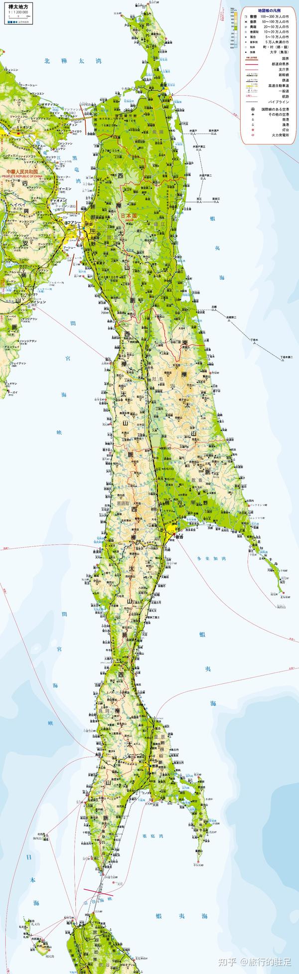 日本人の库页岛，日本海地区想象图 - 知乎