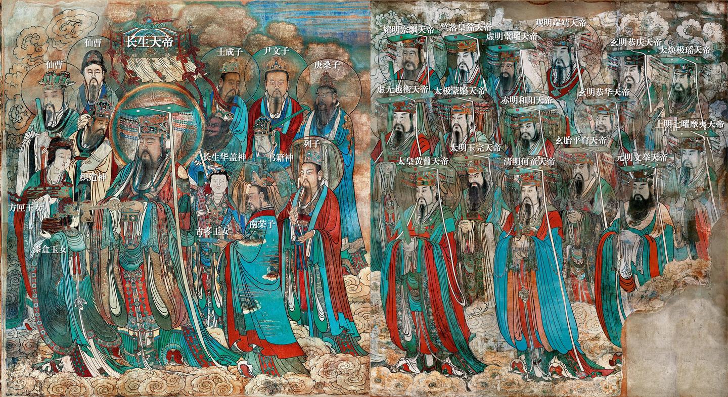 细品中国画(2)---超级大场面的永乐宫《朝元图》 - 知乎