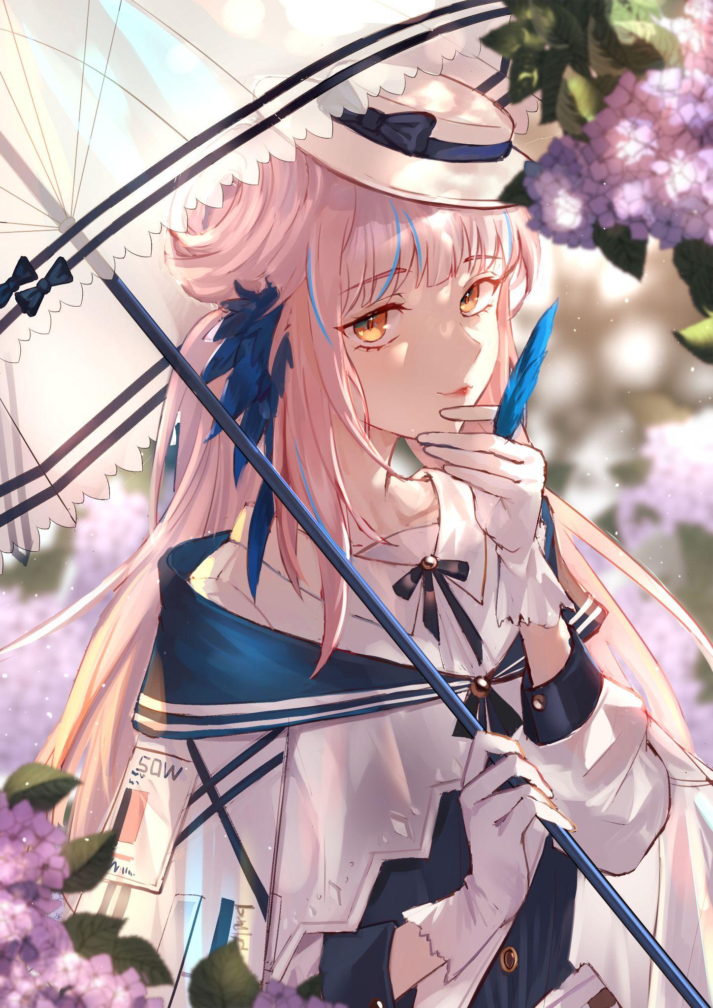 有没有粉色头发的动漫女头