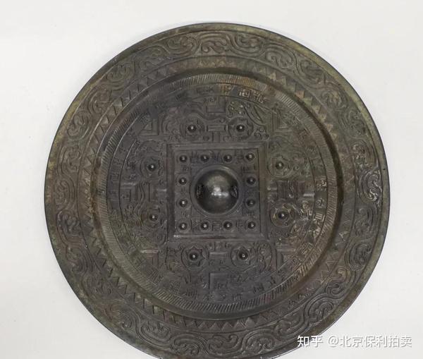 中国 銅製 古銅鏡 銅製 古代鏡 時代物 藏出-