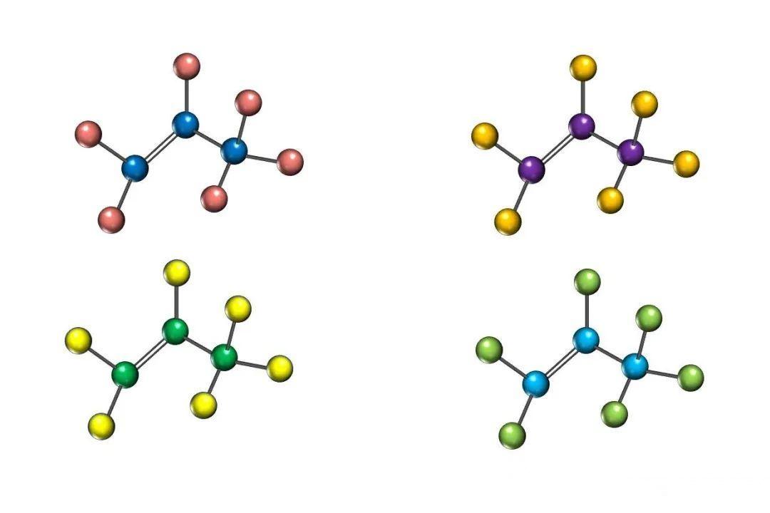 科研绘图 | 使用ppt画超酷的球棍模型!