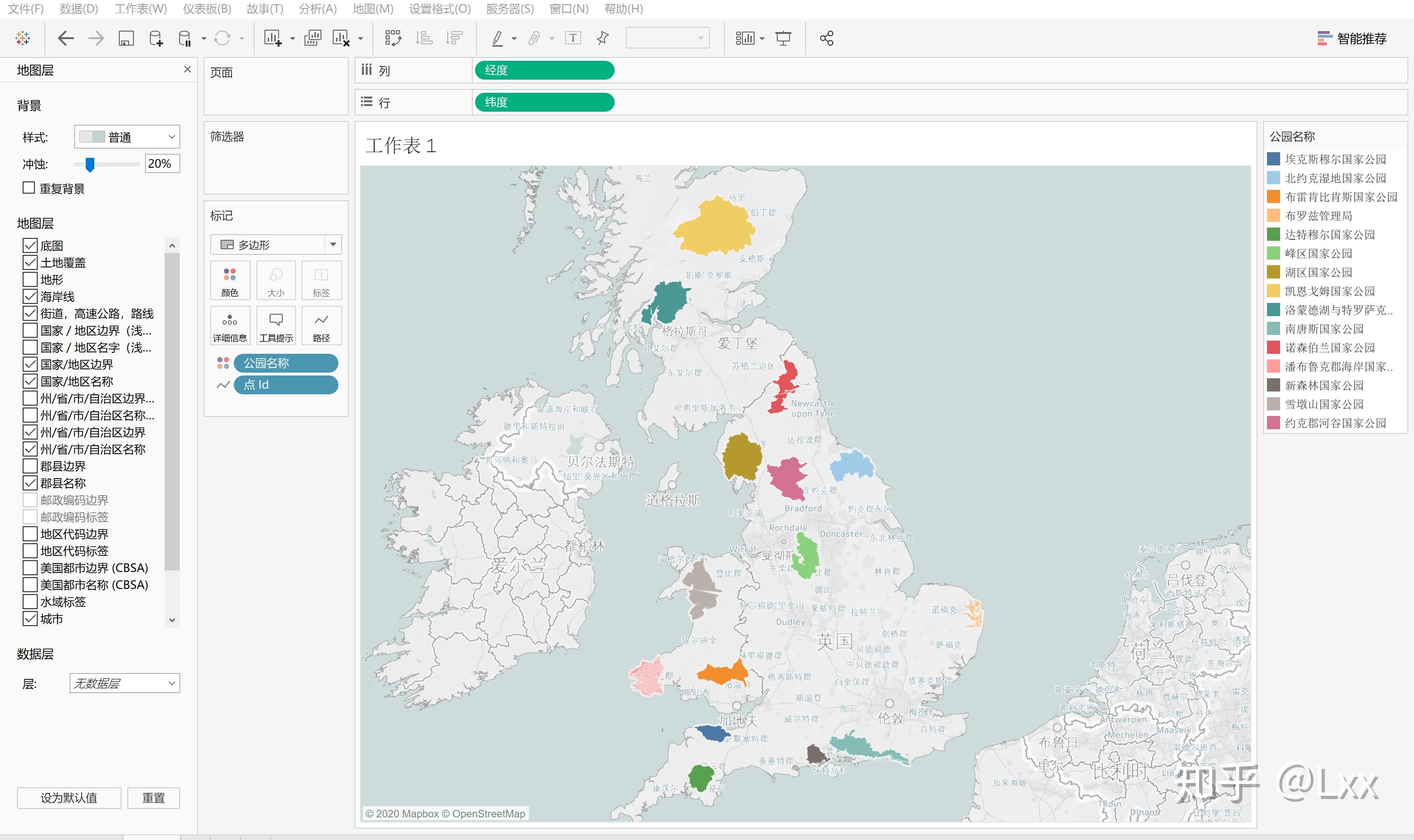 tableaupart7多边形地图背景图地图