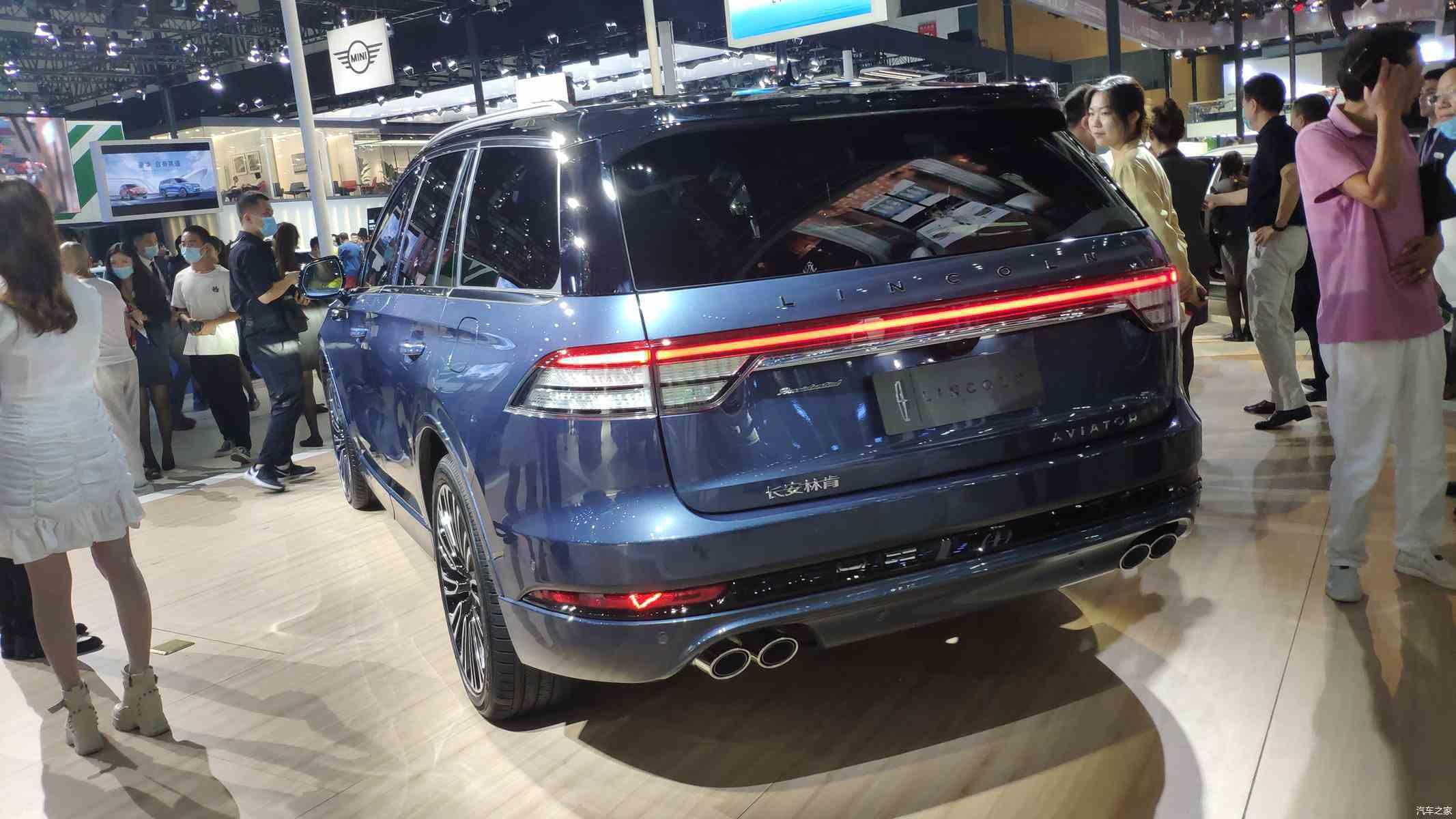 2020年成都车展国产全新林肯飞行家实车