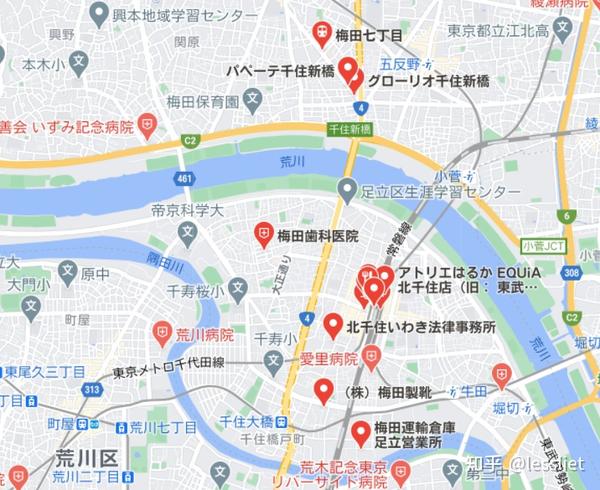 东京地名的历史由来之 千住 篇 知乎