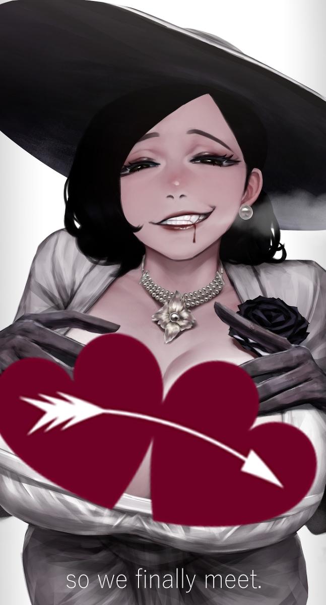 同人插画作品特辑美艳又残酷的城堡之主阿琪娜迪米特雷斯库生化危机