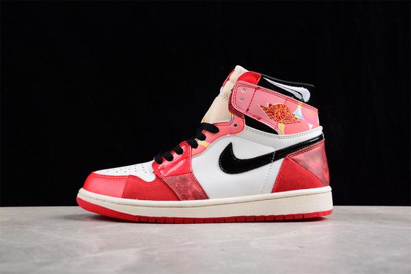 乔丹Air Jordan 1 High 蜘蛛侠平行宇宙2夜光篮球鞋Spider Verse 2.0