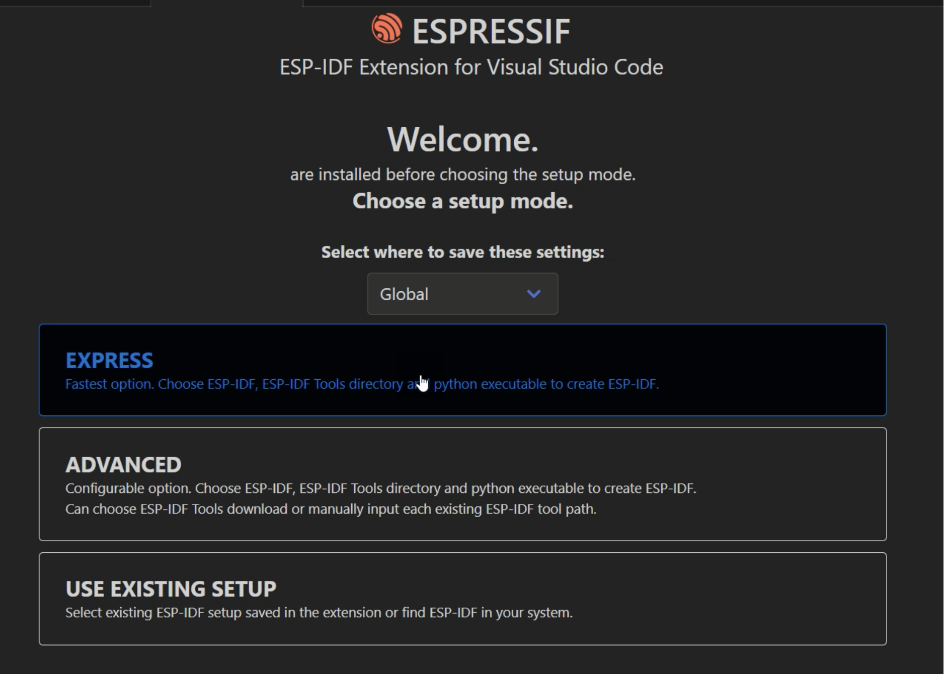  vs code esp idf windows linux macos 