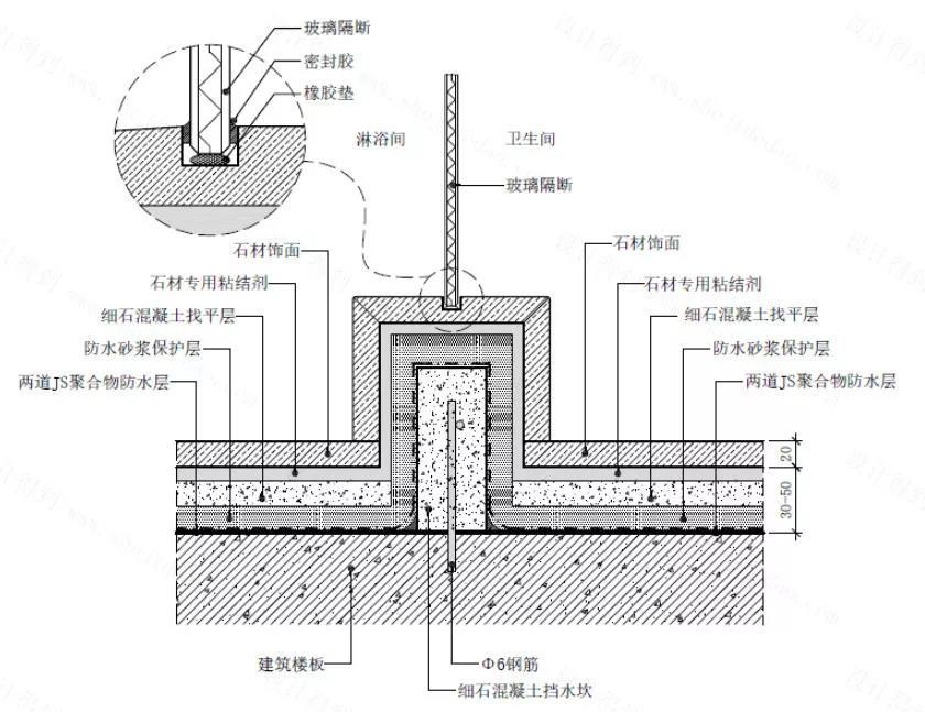 1m工艺卫生间施工细节防水处理和超薄墙体工艺做法看这一篇就够了