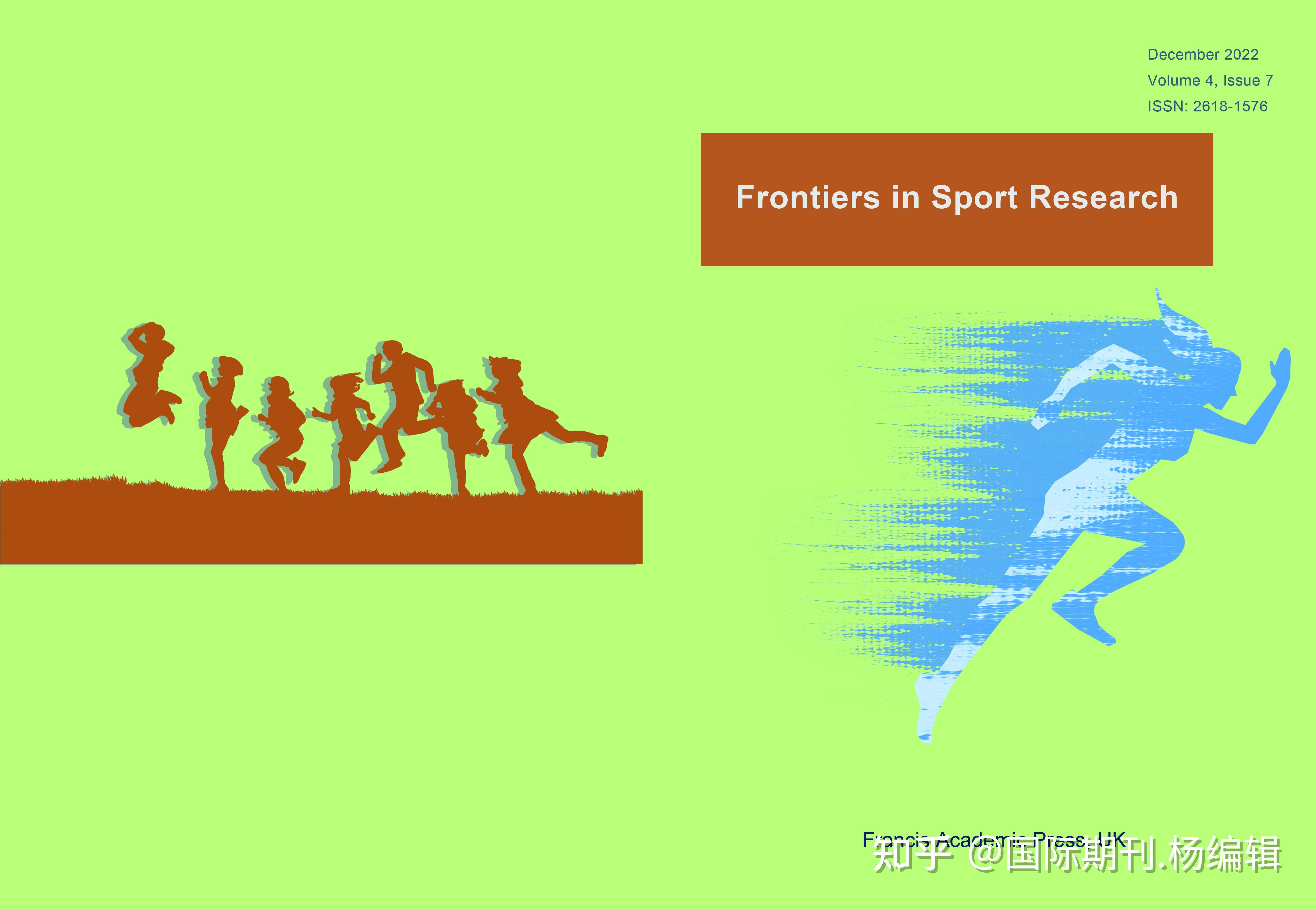 体育类国际期刊推荐Frontiers in Sport Research ISSN26181576《体育研究前沿》 （一手渠道招代理合作） 知乎