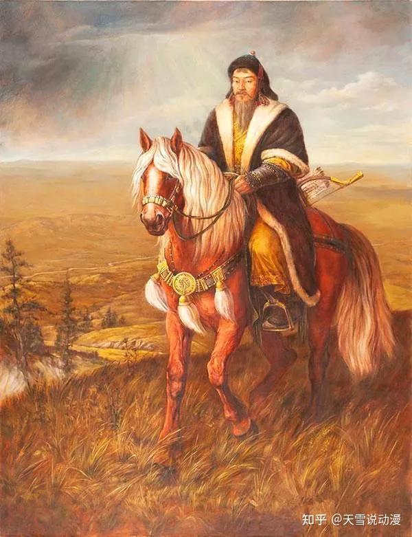 成吉思汗在蒙古包里出生,父亲看着外面的敌人说:孩子名就跟他了