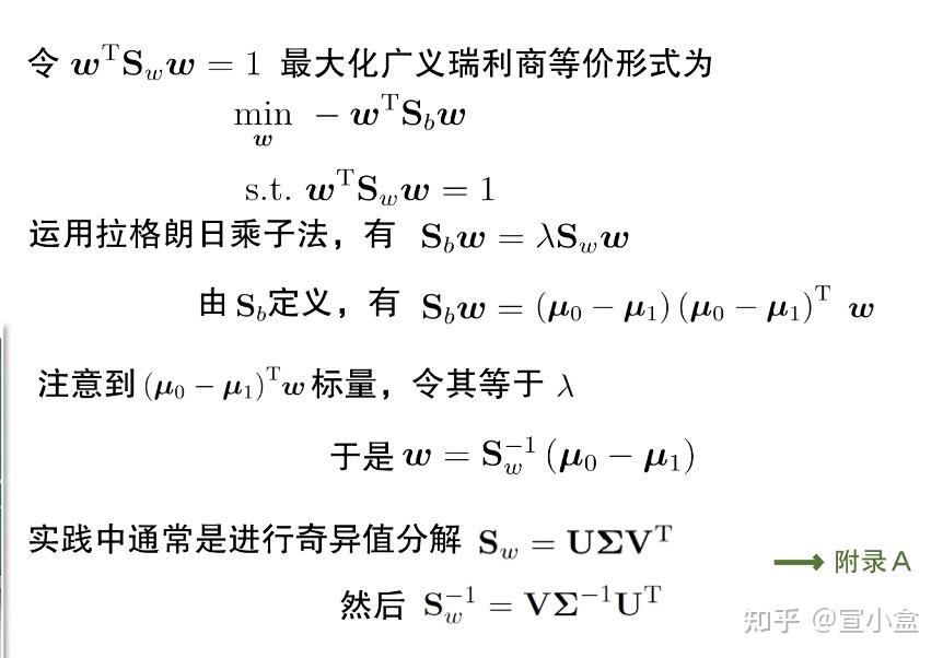 每天一点机器学习 lda线性判别 - 知乎