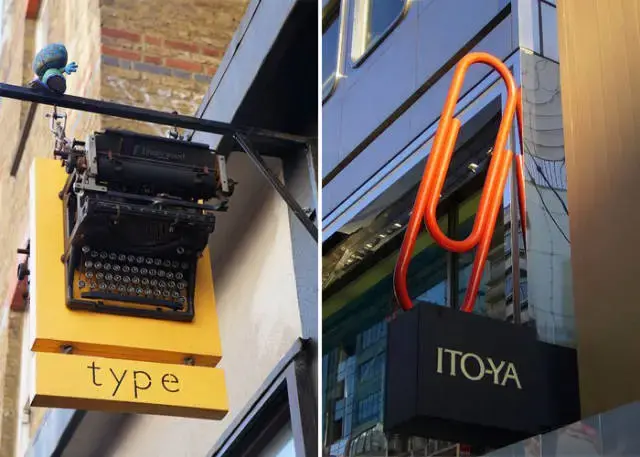 国外门店店招设计赏析