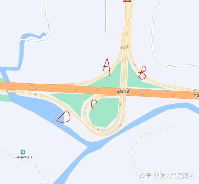 说说规范以外的事----高速公路匝道命名规则 - 知乎