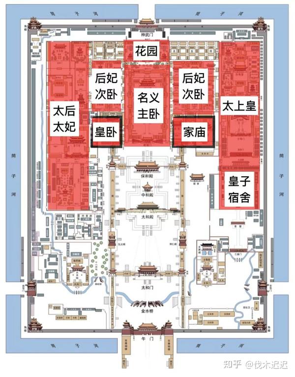 故宫格局与景点超级无敌详细解说 - 知乎