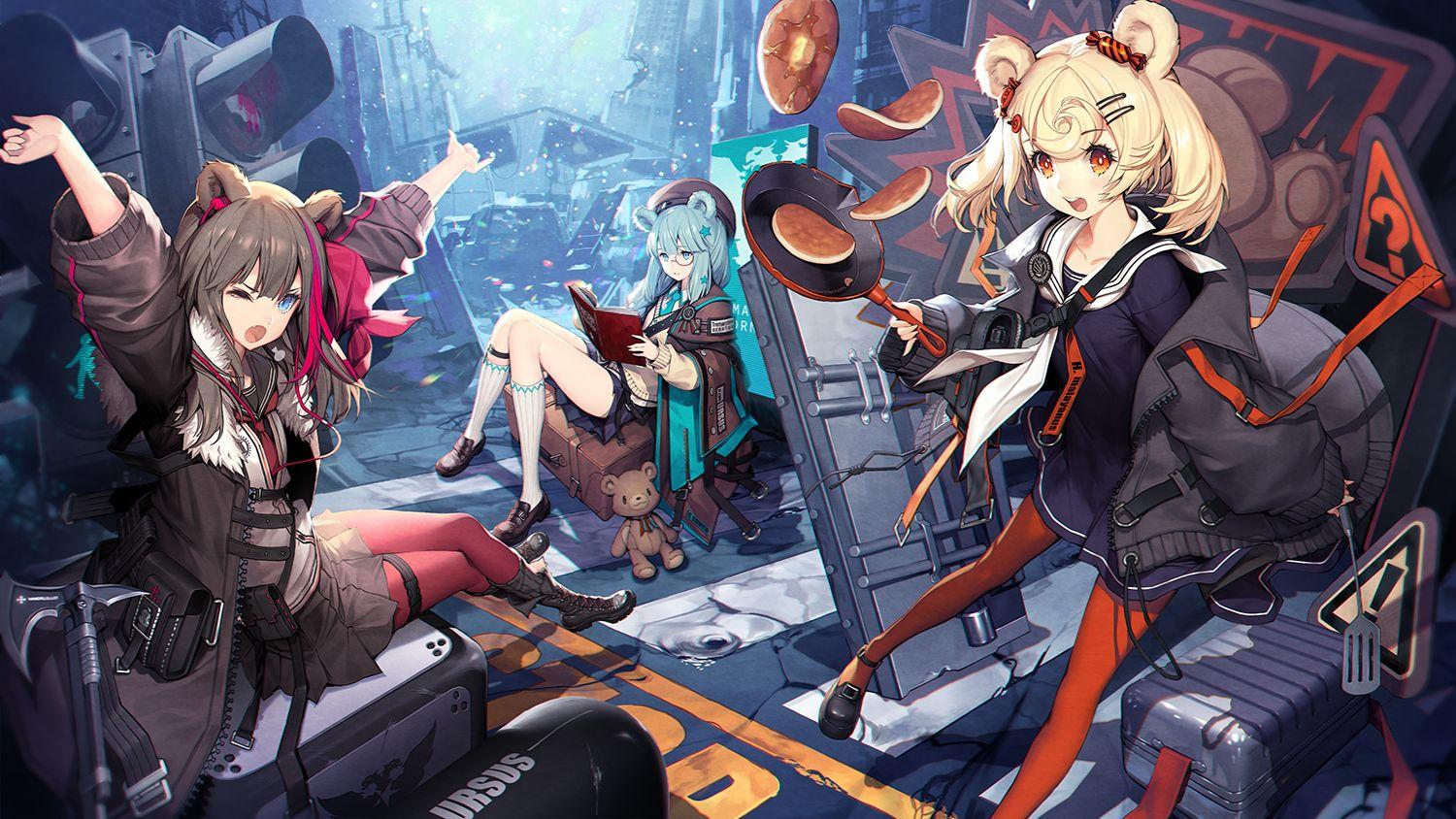 有什么游戏明日方舟好看的插画壁纸分享下