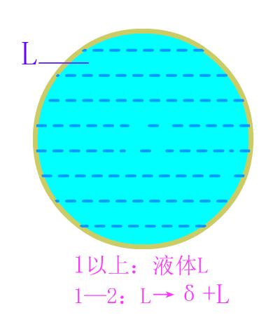 共析鋼典型金相圖亞共析鋼結晶過程的基本反應為:勻晶反應 包晶反應