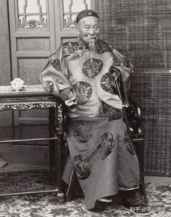 掛軸 二幅 双幅 李鴻章 中国清代
