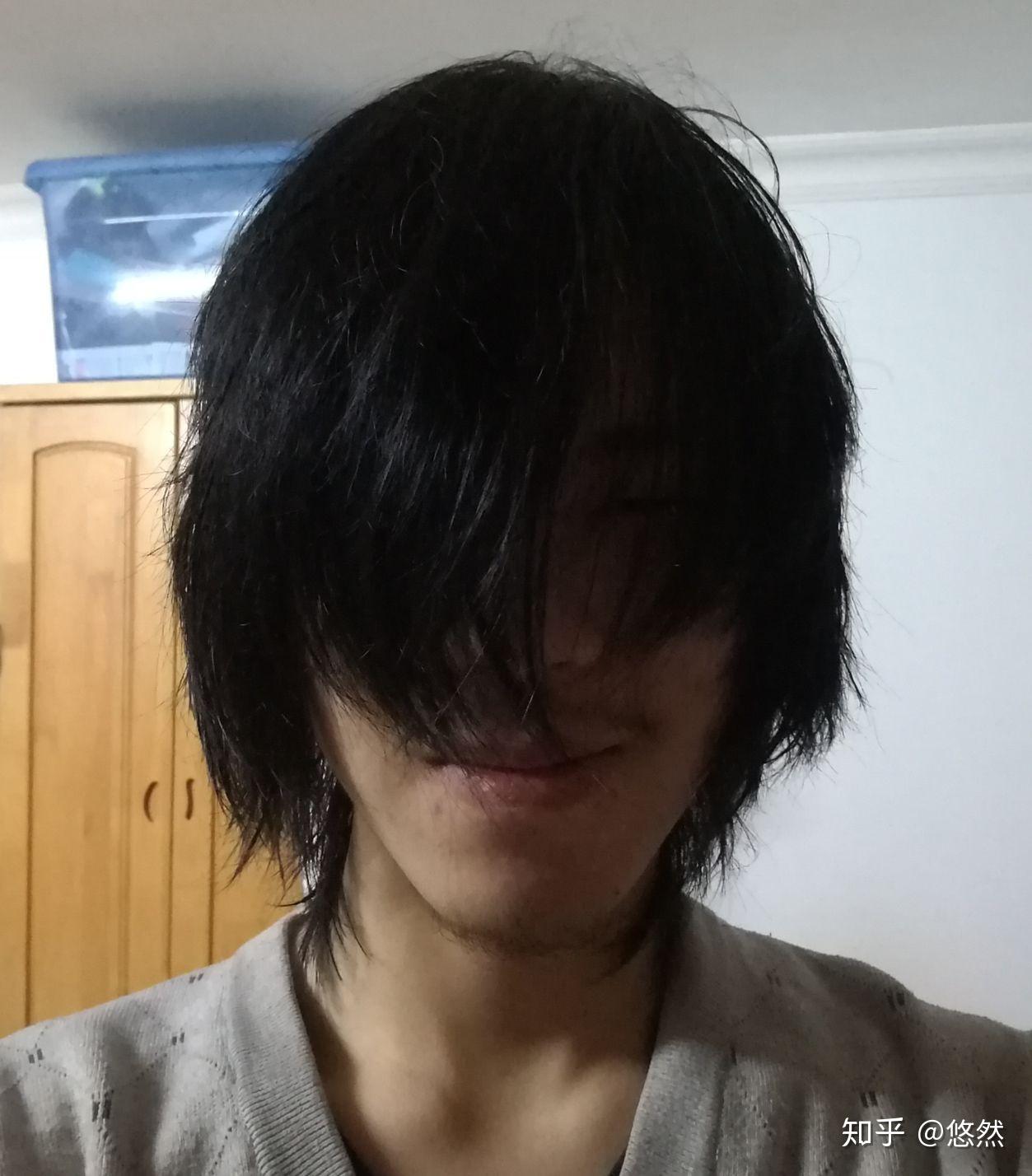 男生留长发怎么打理过渡期的发型