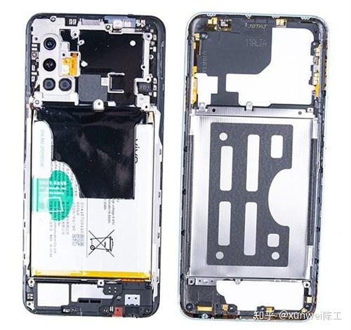 vivoz6手机拆机看内部结构方便日后维修