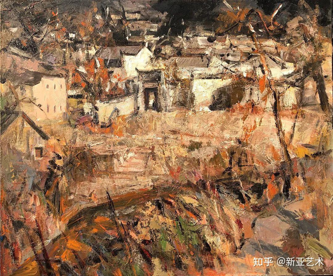 金肽频时间中的风华写意罗朗油画的人文风格