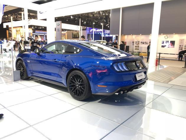 2018北京车展福特2018款mustang亮相换装10速变速箱