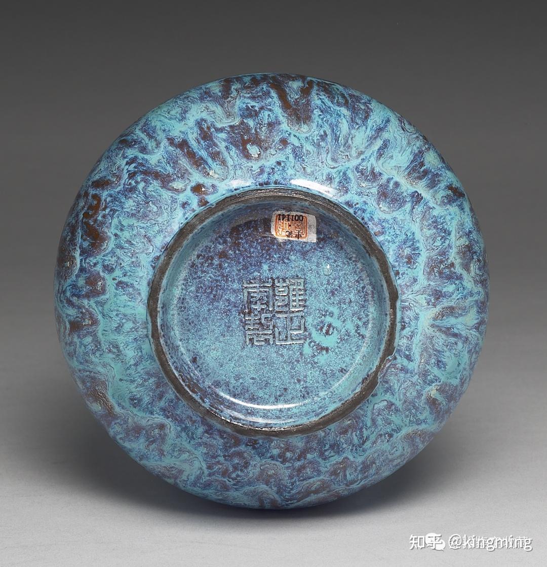斑璨淋漓 —— 清雍正炉钧釉瓷器欣赏 - 知乎