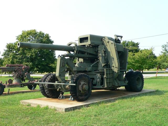 二战美国平流层大炮,120毫米口径的m1重型高射炮