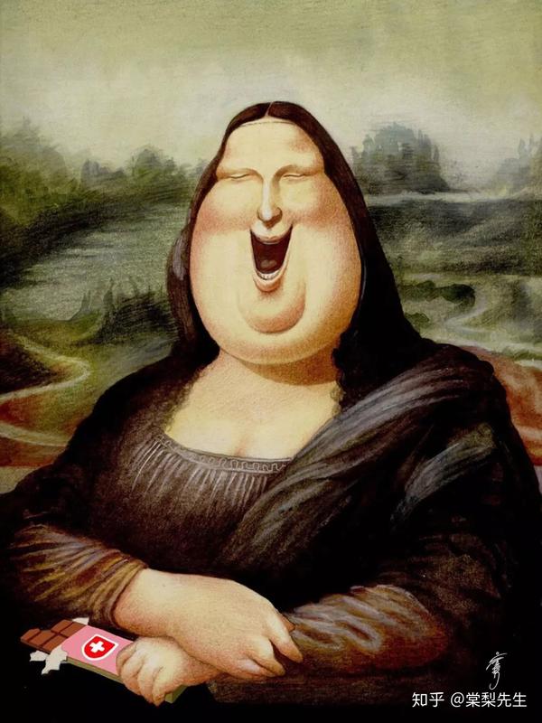 恶搞艺术史达芬奇和蒙娜丽莎