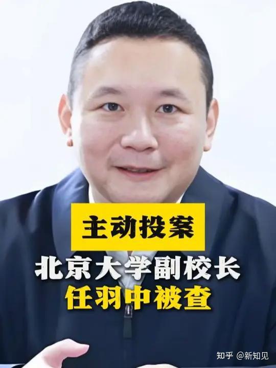 北大副校长任羽中被查:简历一个月前就撤下 - 知乎