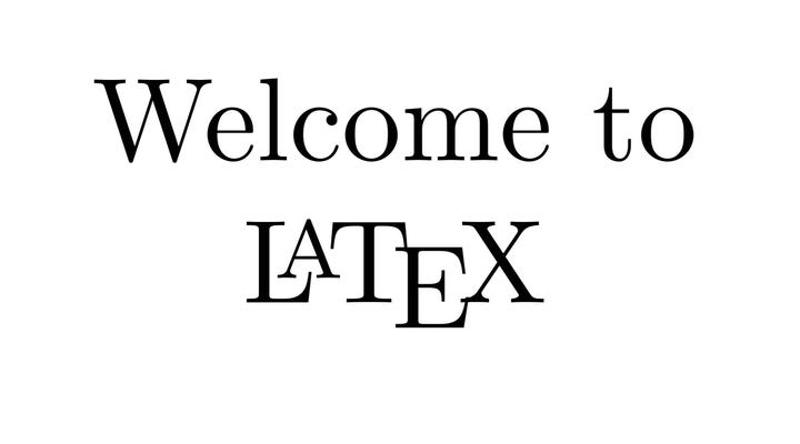 Latex 第一课 准备就绪 知乎