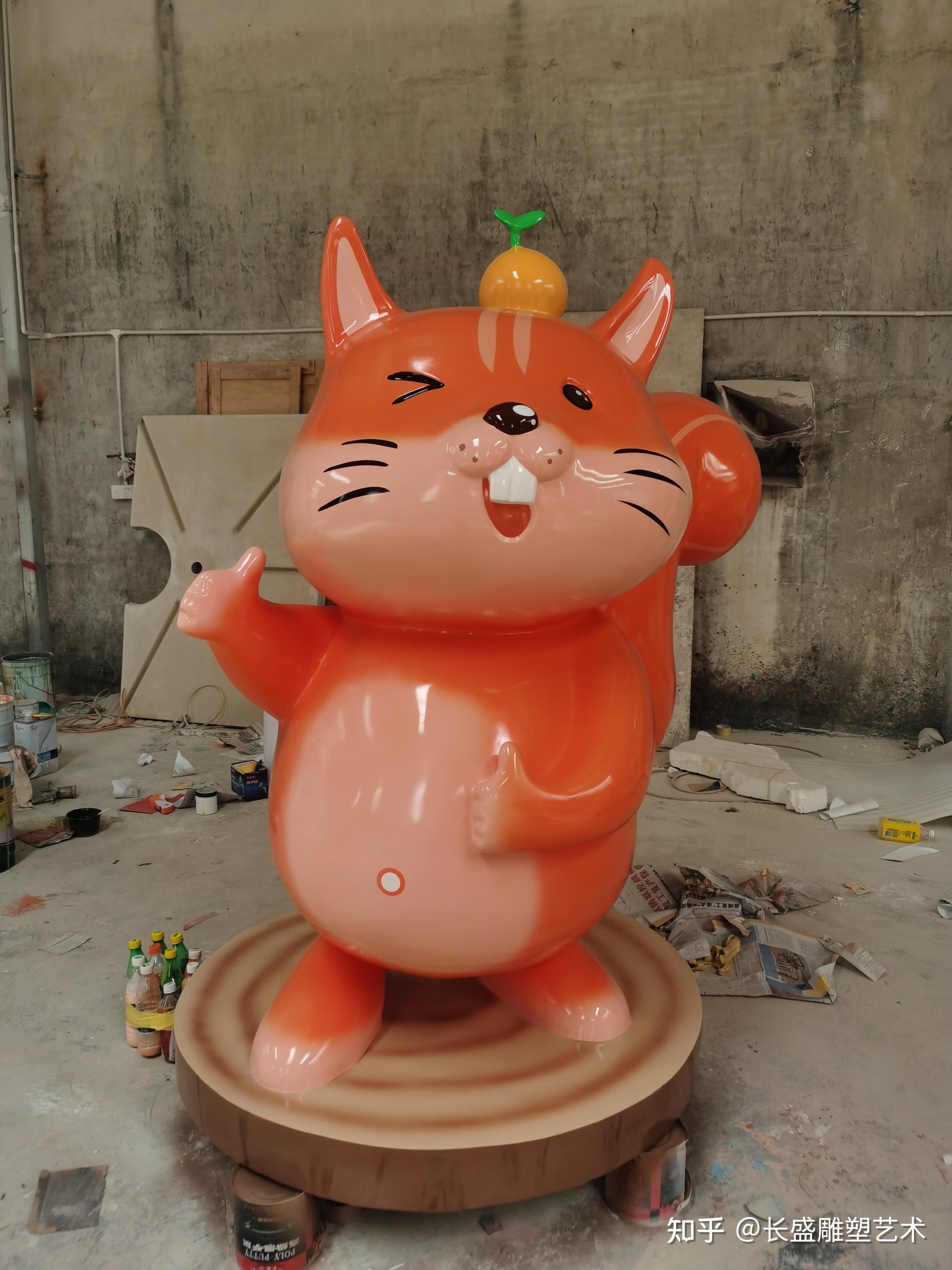 主题公园景观摆件玻璃钢松鼠卡通雕塑非常可爱的造型 - 知乎