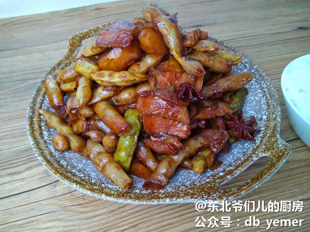 知道啥菜叫兔子翻白眼吗?这才是为啥东北炖豆角好吃的原因
