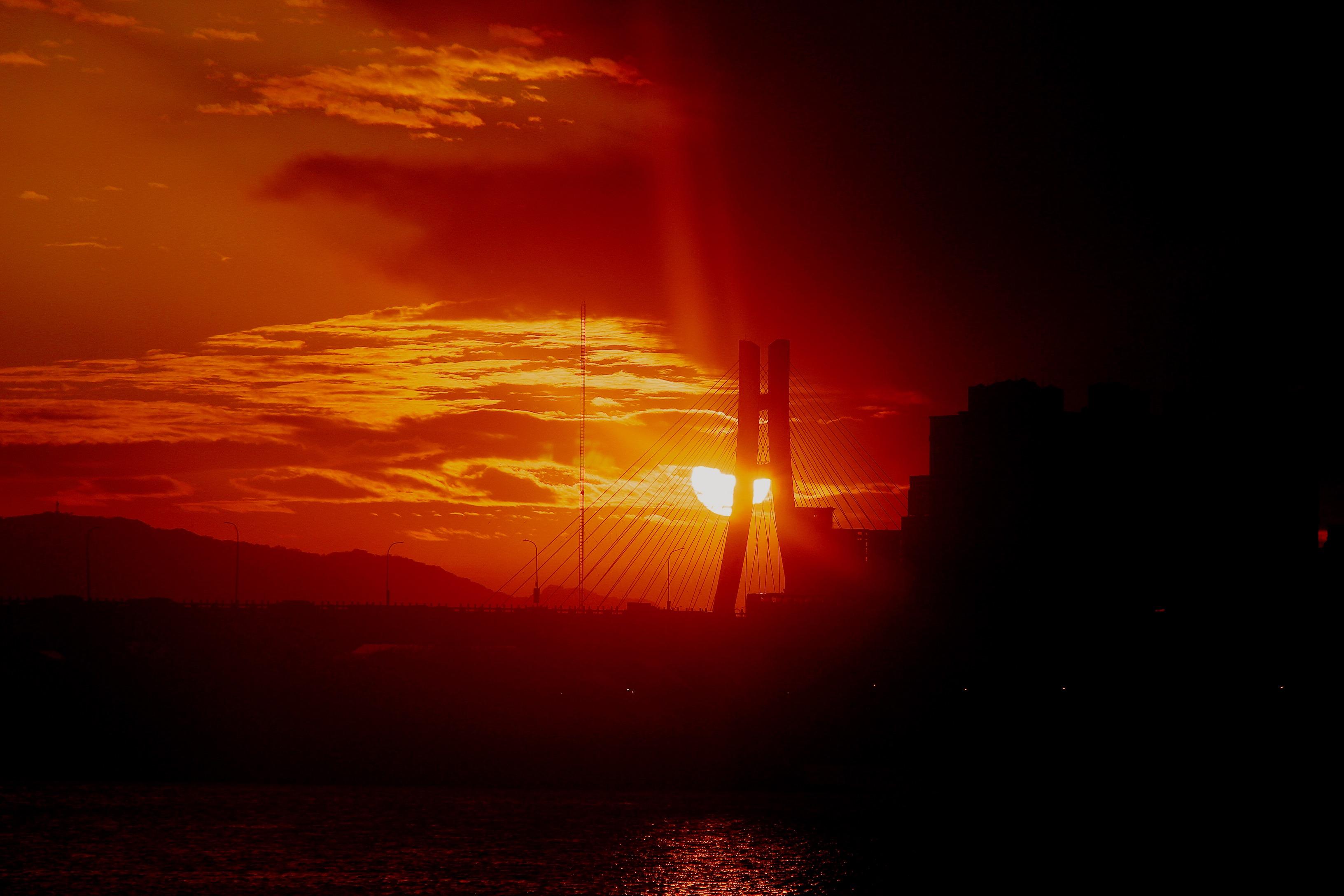 有哪些很美的夕阳照片?