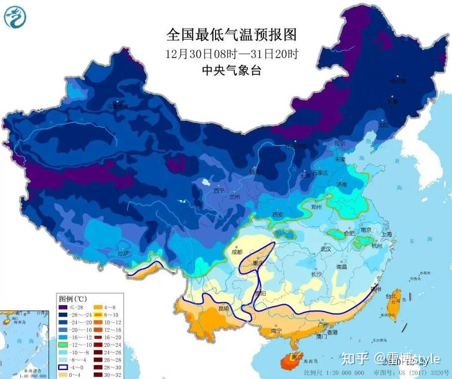 与此同时,近年来南方不少地区也经常打破5℃参考值,如前段时间南下的