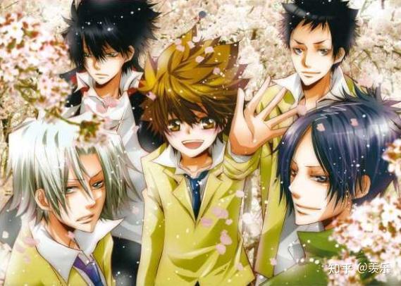 有五个人的动漫头像吗