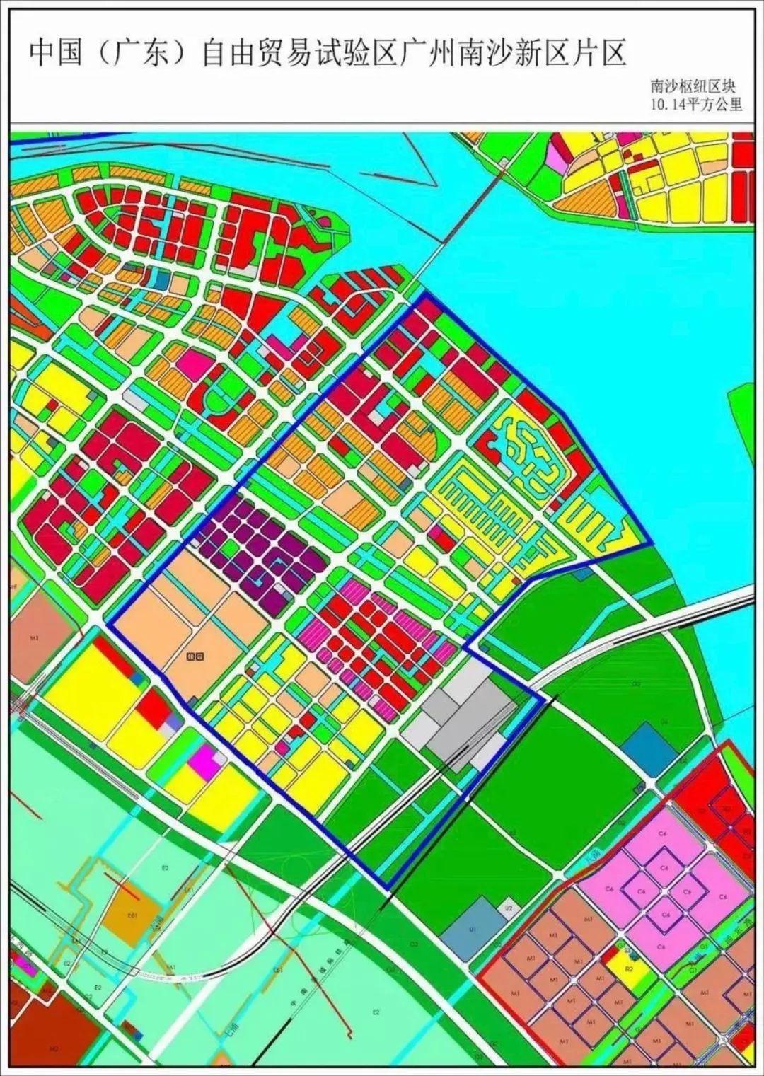 广州南沙控规图2021图片