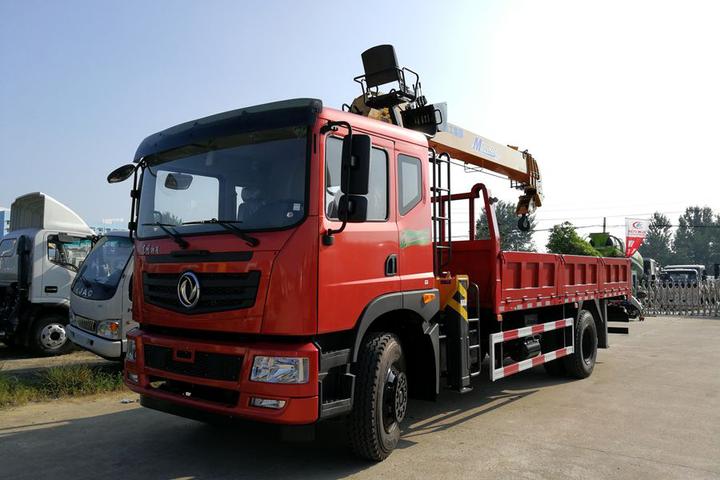 东风8吨随车吊厂家价格8吨随车吊多少钱一辆 知乎