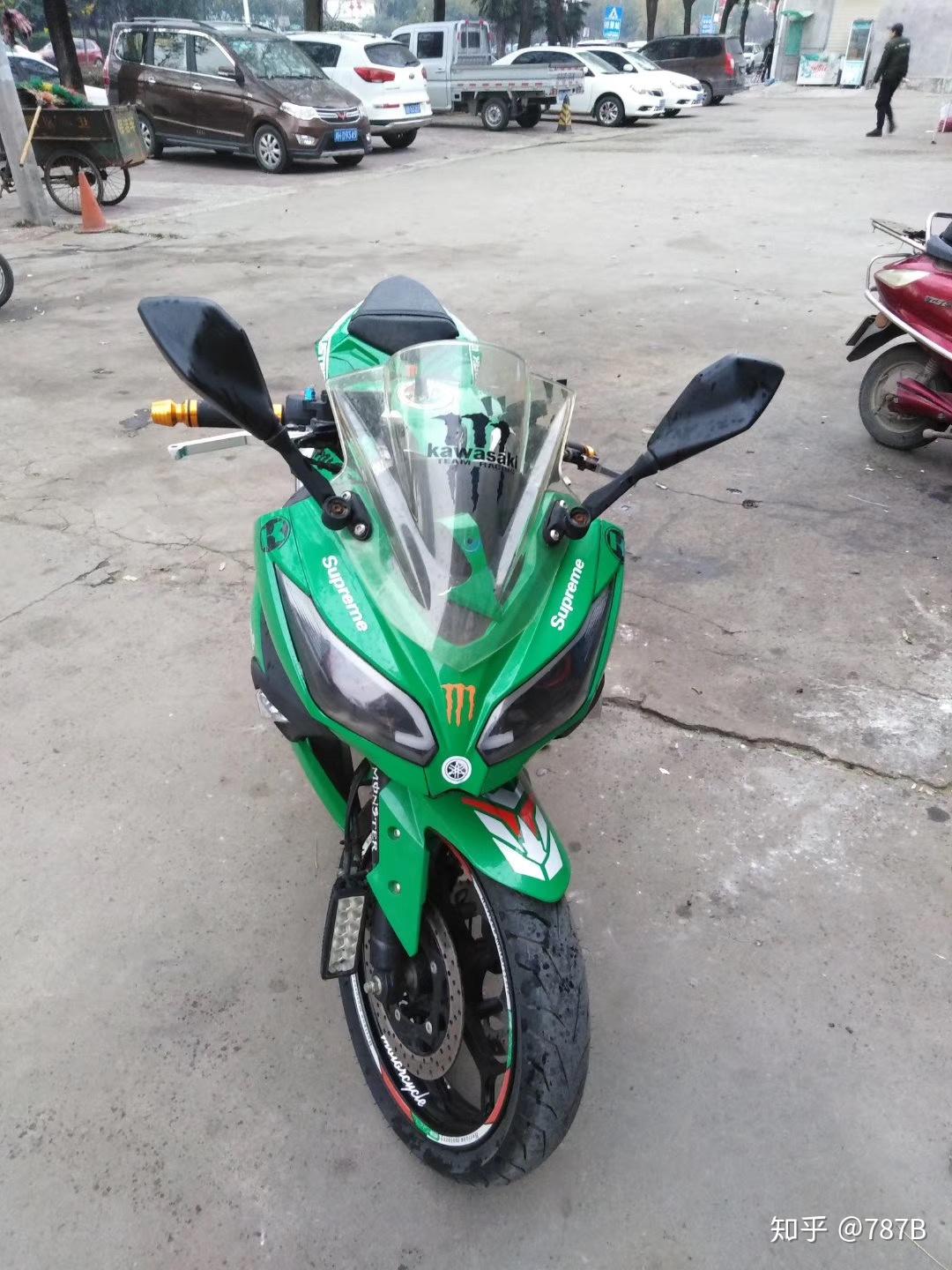 小忍者350cc双杠不想骑了想换车你们看谁要价钱好商量9新