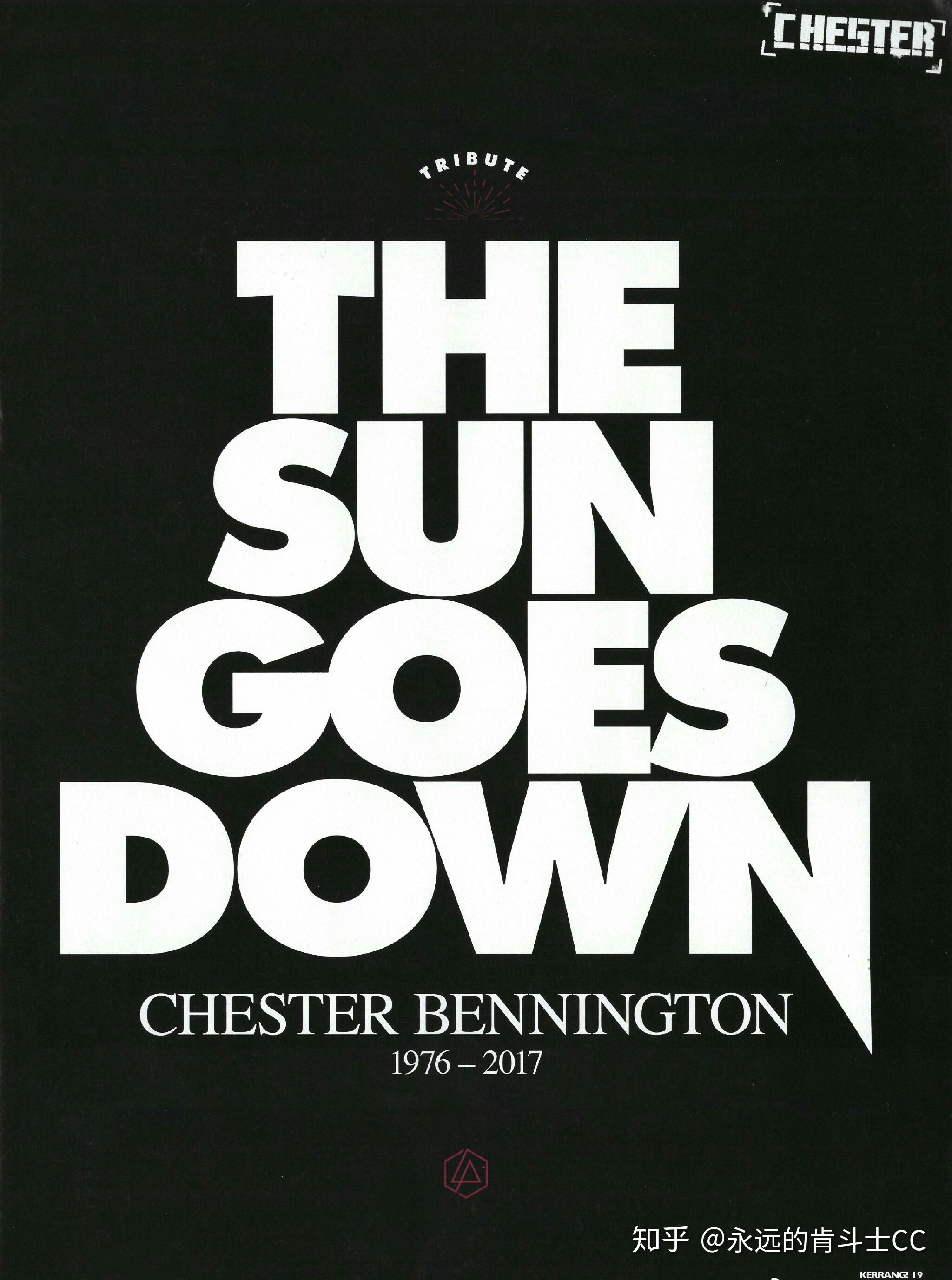 借林肯公园主唱查斯特贝宁顿聊一聊depression