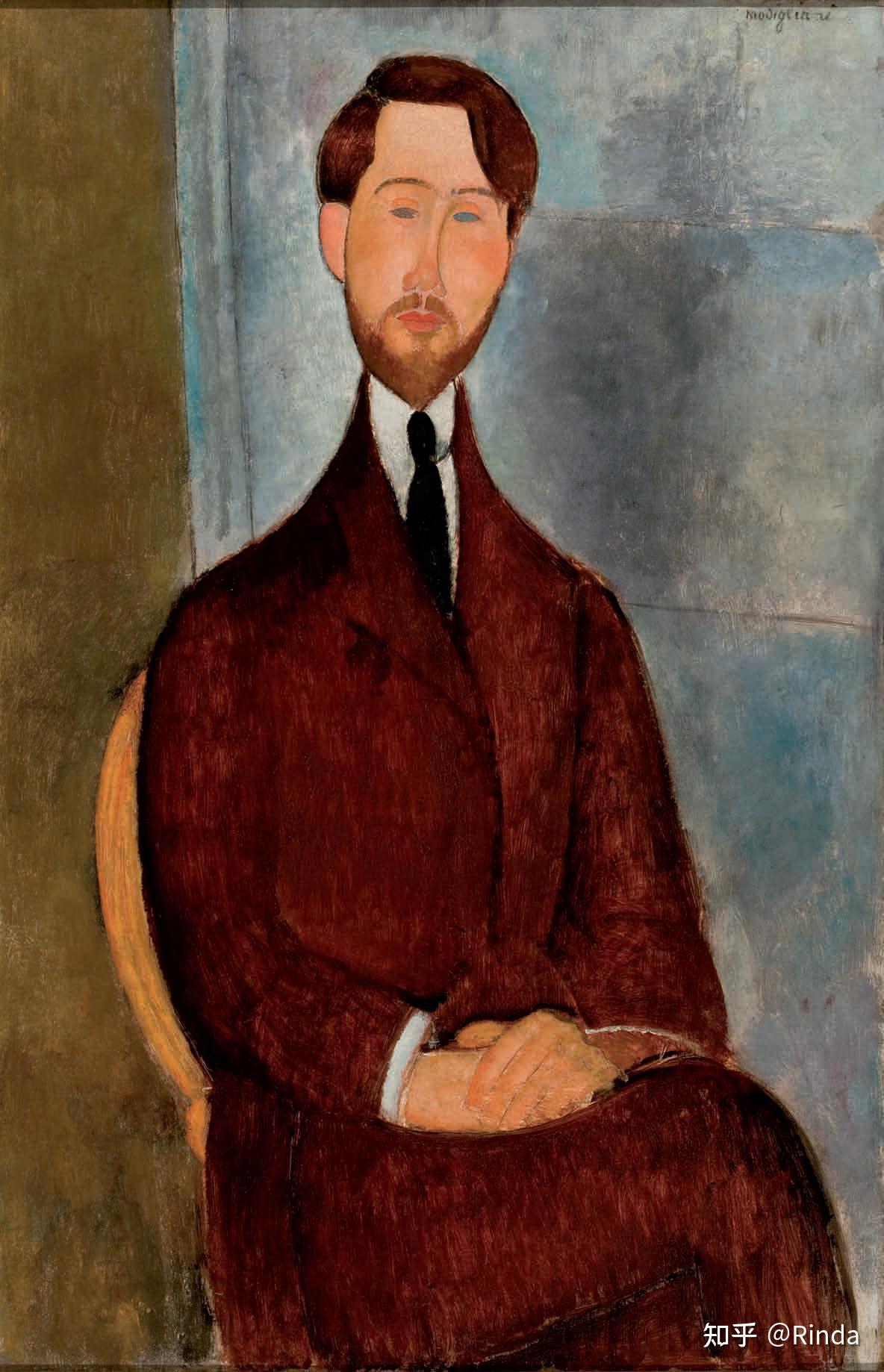 阿梅代奥·莫迪利亚尼,这位意大利画家是巴黎画派的代表人物之一